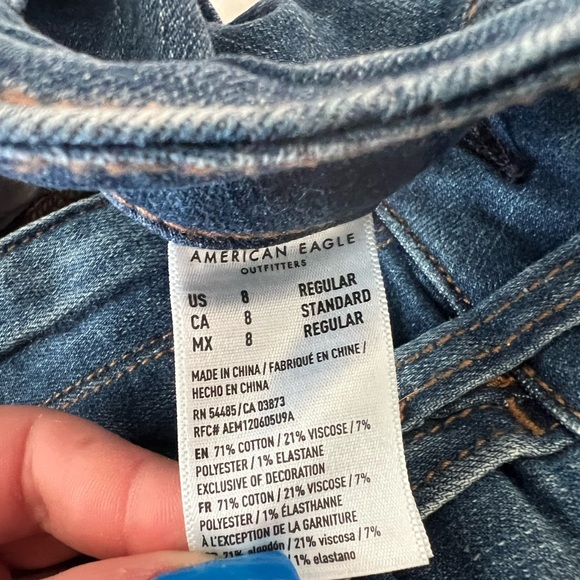 Blue American Eagle jeans - Picture 3 of 3